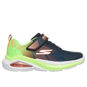 Obrázek produktu Skechers Chlapci Microspec Max Velocity Shoes v Tmave Modrá/Limetková