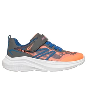 Obrázek produktu Skechers Chlapci Microspec Velocity Shoes v Oranžový/Uhlí Barva, Pratelné v pračce