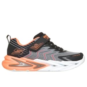 Obrázek produktu Skechers Chlapci S-Lights: Flex-Glow Ultra - Prism-Pacer Teniska v Cerná/Sedá Uhlíková