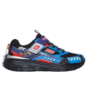 Obrázek produktu Skechers Chlapci Skech Tracks Shoes v Modrý/Červené, Velikost 32
