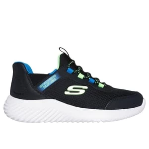 Obrázek produktu Skechers Chlapci Slip-ins: Bounder - Brisk-Burst Shoes v Cerná/Limetková, Velikost 32, Pratelné v pračce