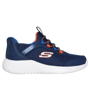 Obrázek produktu Skechers Chlapci Slip-ins: Bounder - Brisk-Burst Shoes v Tmave Modrá/Modrý, Velikost 32, Pratelné v pračce