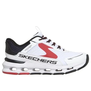 Obrázek produktu Skechers Chlapci Slip-ins: Glide-Step Plus - Vista-Lane Shoes v Bílý/Černá/Červené, Velikost 29, Pratelné v pračce