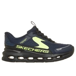 Obrázek produktu Skechers Chlapci Slip-ins: Glide-Step Plus - Vista-Lane Shoes v Tmave Modrá/Cerná, Velikost 27.5, Pratelné v pračce