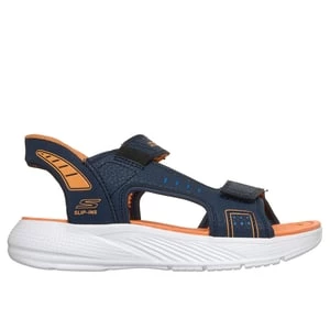 Obrázek produktu Skechers Chlapci Slip-ins: Microspec-Splash - Hydro Ease Shoes v Tmave Modrá/Oranzový, Velikost 32, Pratelné v pračce