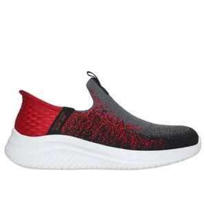 Obrázek produktu Skechers Chlapci Slip-ins: Ultra Flex 3.0 - Brisk-Spec Shoes v Sedá Uhlíková/Cervené