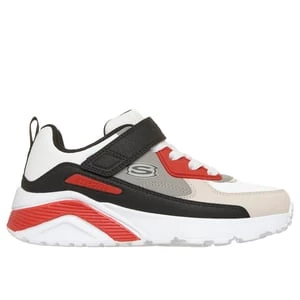 Obrázek produktu Skechers Chlapci UNO Lite - Revival-Edge Shoes v Bílá/Cerná/Cervená, Velikost 32, Pratelné v pračce