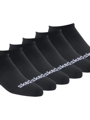 Obrázek produktu Skechers Dívky 6 Pack No Show Cotton ponožky v Černá, Velikost Malý