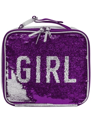 Obrázek produktu Skechers Dívky Accessories Flip Sequin Lunch Tote Bag v Sytě Růžová