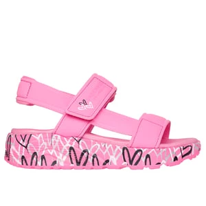 Obrázek produktu Skechers Dívky JGoldcrown: UNO Lite sandály - Sunny Love v Syte Ruzová