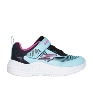 Obrázek produktu Skechers Dívky Microspec Advance Shoes v Aqua /Fialová, Velikost 21, Pratelné v pračce