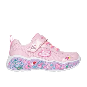 Obrázek produktu Skechers Dívky Play Scene - Fun Squad Shoes v Světle Růžová, Velikost 21, Pratelné v pračce