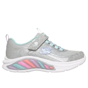 Obrázek produktu Skechers Dívky S-Lights: Rainbow Cruisers - Glitzy Glow Teniska v Stříbrná/Modrý