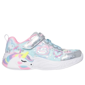 Obrázek produktu Skechers Dívky S-Lights: Unicorn Dreams - Heart Sparkles Teniska v Stríbrná