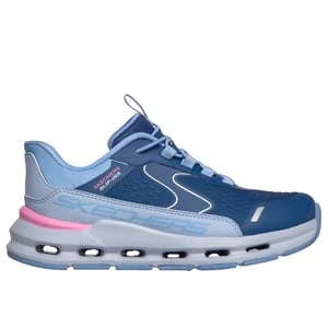 Obrázek produktu Skechers Dívky Slip-ins: Glide-Step - Vista Lane Shoes v Tmave Modrá/Brcálová, Velikost 32, Pratelné v pračce