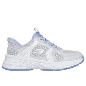 Obrázek produktu Skechers Dívky Slip-ins: Retro-Graph - Classic Kicks Shoes v Šedá/Modrý, Pratelné v pračce