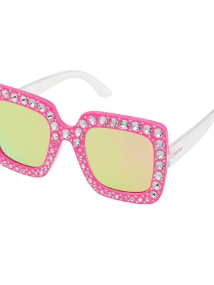 Obrázek produktu Skechers Dívky Square Rhinestone sluneční brýle v Růžový
