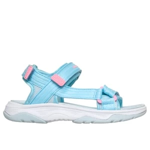 Obrázek produktu Skechers Dívky Tread Seeker Shoes v Modrý/Růžový, Pratelné v pračce