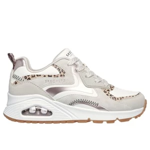 Obrázek produktu Skechers Dívky UNO Gen1 - Leopard Surge Teniska v Prírodní/Multi