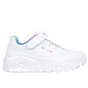 Obrázek produktu Skechers Dívky UNO Lite - Rainbow Specks Shoes v Bílá