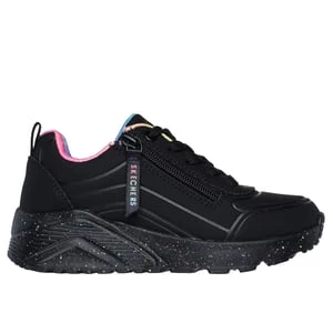 Obrázek produktu Skechers Dívky UNO Lite - Vivid Splash Shoes v Cerná, Pratelné v pračce