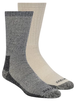 Obrázek produktu Skechers Muži 2 Pack Men's Crew Wool ponožky v Tmave Modrá, Velikost Velký