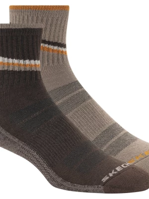 Obrázek produktu Skechers Muži 2 Pack Men's Quarter Trail ponožky v Hnedý, Velikost Velký
