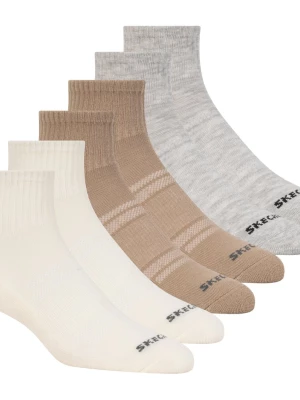 Obrázek produktu Skechers Muži 6 Pack Core Quarter Large ponožky v Prírodní/Multi, Velikost Velký