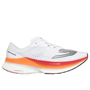 Obrázek produktu Skechers Muži Aero Razor Shoes v Bílý/Černá/Oranžový, Velikost 44, Vegan, Pratelné v pračce , Arch Fit , Hyper Burst