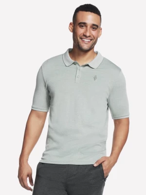 Obrázek produktu Skechers Muži Apparel Off Duty Polo Shirt v Světle Šedá/Zelený, Velikost Malý