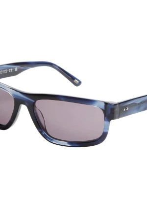 Obrázek produktu Skechers Muži Elevated Rectangle Shiny Horn sluneční brýle v Tmave Modrá