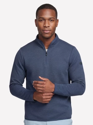 Obrázek produktu Skechers Muži GO WALK Ottoman 1/4 Zip v Sedá Uhlíková/Tmave Modrá, Velikost Malý