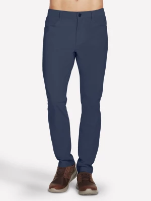 Obrázek produktu Skechers Muži GO WALK Premium 5 Pocket kalhoty v Sedá Uhlíková/Tmave Modrá, Velikost 46