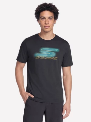 Obrázek produktu Skechers Muži Nitro Short Sleeve tričko v Černá, Velikost Malý