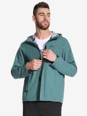 Obrázek produktu Skechers Muži Premier Rain bunda v Kámen/Olivová Barva, Velikost Malý