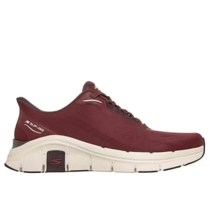 Obrázek produktu Skechers Muži Slip-in Relaxed Fit: Flex - Zayder Shoes v Burgundské, Vegan, Pratelné v pračce
