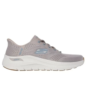 Obrázek produktu Skechers Muži Slip-ins: Arch Fit 2.0 - Lestur Shoes v Taupe/Modrý, Vegan, Pratelné v pračce