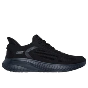 Obrázek produktu Skechers Muži Slip-ins: BOBS Sport Squad Chaos - Solid Step Shoes v Černá, Vegan, Pratelné v pračce