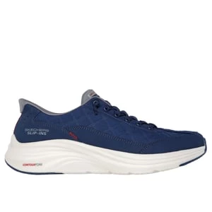 Obrázek produktu Skechers Muži Slip-ins: Contour Foam - Cozy Fit Shoes v Tmave Modrá/Sedá, Pratelné v pračce