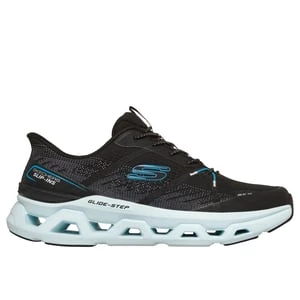 Obrázek produktu Skechers Muži Slip-ins: Glide-Step Altus - Aphtur Shoes v Cerná/Aqua, Vegan, Pratelné v pračce