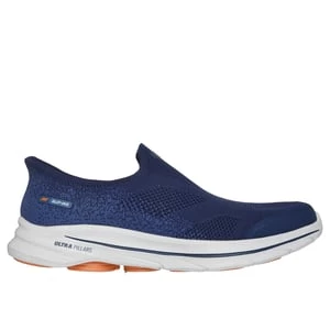 Obrázek produktu Skechers Muži Slip-ins: GO WALK 8 - Pelayo Shoes v Tmave Modrá/Oranzový, Velikost 39.5, Vegan, Pratelné v pračce