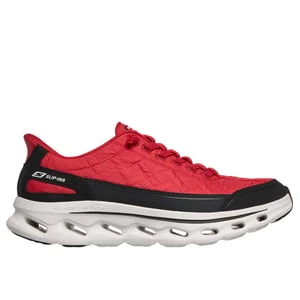 Obrázek produktu Skechers Muži Slip-ins: GO WALK Glide-Step 2.0 - Cozy Fit Walker Shoes v Červené/Černá, Pratelné v pračce