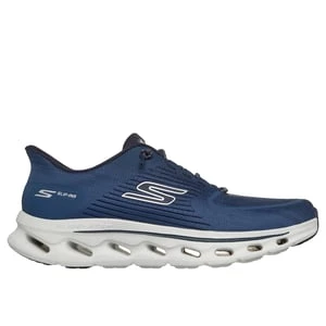 Obrázek produktu Skechers Muži Slip-ins: GO WALK Glide-Step 2.0 - Santiago Shoes v Tmave Modrá/Modrý, Velikost 39.5, Vegan, Pratelné v pračce