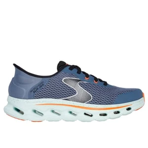 Obrázek produktu Skechers Muži Slip-ins: GO WALK Glide-Step 2.0 - Zander Shoes v Tmave Modrá/Oranzový, Velikost 40, Vegan, Pratelné v pračce