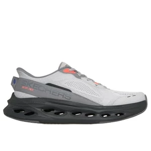 Obrázek produktu Skechers Muži Slip-ins: Max Cushioning Glide-Step - Advert Shoes v Šedá/Černá, Vegan, Pratelné v pračce