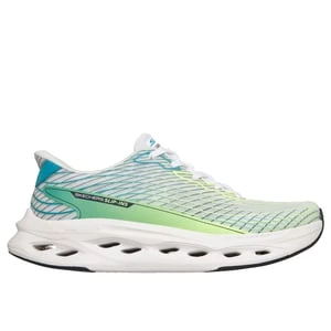 Obrázek produktu Skechers Muži Slip-ins: Max Cushioning Glide-Step - Sapphire Shoes v Bílý/Zelený, Vegan, Pratelné v pračce