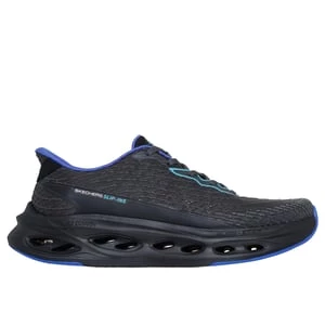 Obrázek produktu Skechers Muži Slip-ins: Max Cushioning Glide-Step - Sapphire Shoes v Černá/Modrý, Vegan, Pratelné v pračce