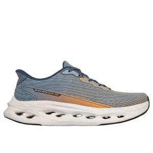 Obrázek produktu Skechers Muži Slip-ins: Max Cushioning Glide-Step - Sapphire Shoes v Sedá Modrá, Vegan, Pratelné v pračce