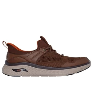 Obrázek produktu Skechers Muži Slip-ins Relaxed Fit: Arch Fit Crosser - Emeric Shoes v Hnědý, Vegan