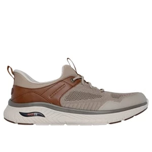 Obrázek produktu Skechers Muži Slip-ins Relaxed Fit: Arch Fit Crosser - Emeric Shoes v Sedohnedá/Hnedý, Vegan